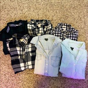 J.Crew Flannel/Button Down Shirts